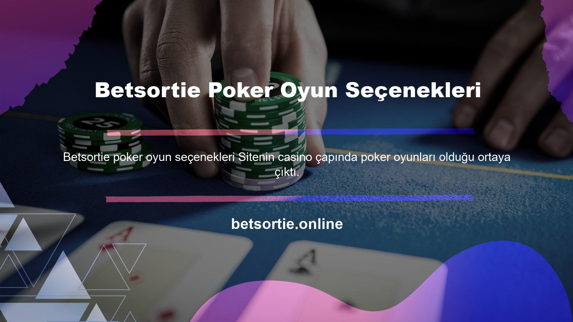 Seobahi Tanıtımı Bu poker oyunları müşterilere çeşitli şekillerde sunulur