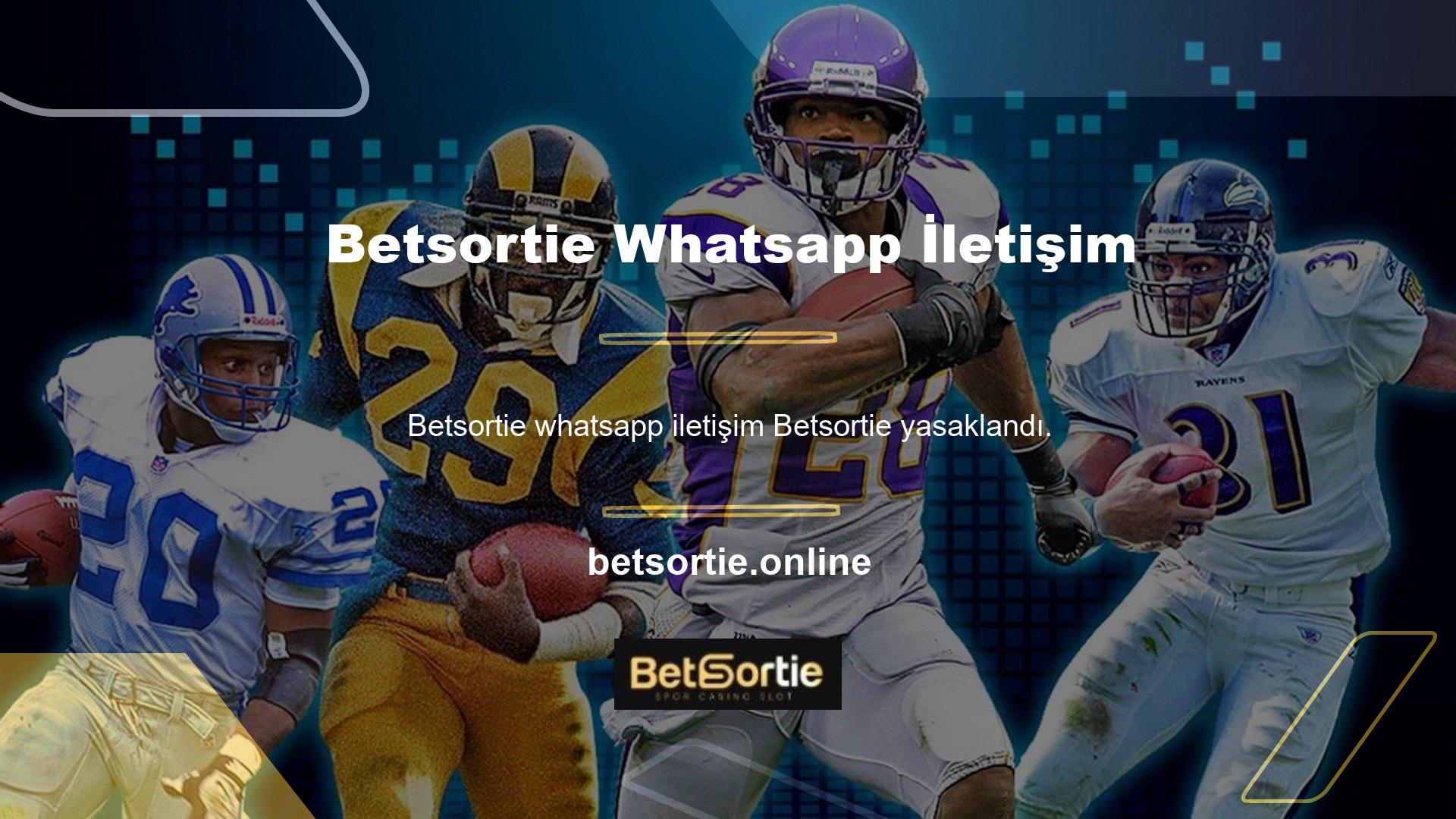 Betsortie Whatsapp İletişim Whatsapp en yaygın kullanılan mesajlaşma uygulamasıdır, çünkü dünyanın en Betsortie yasaklanmıştır ve Betsortie size sunduğu iletişim kanallarından biridir