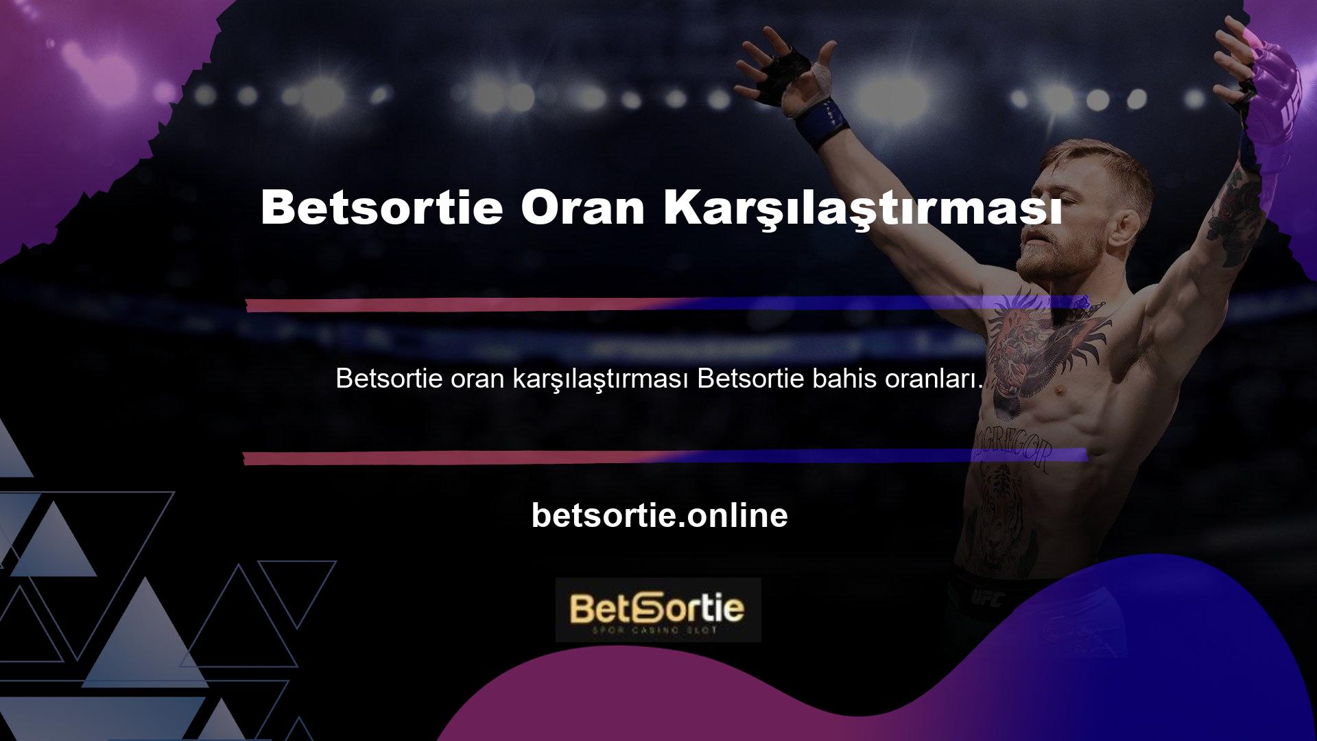 Betsortie bahis oranları dünya, her gün hizmet ettiği izleyici seviyesini artırıyor